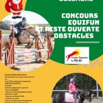 Concours EQUIFUN et PISTE OUVERTE OBSTACLES