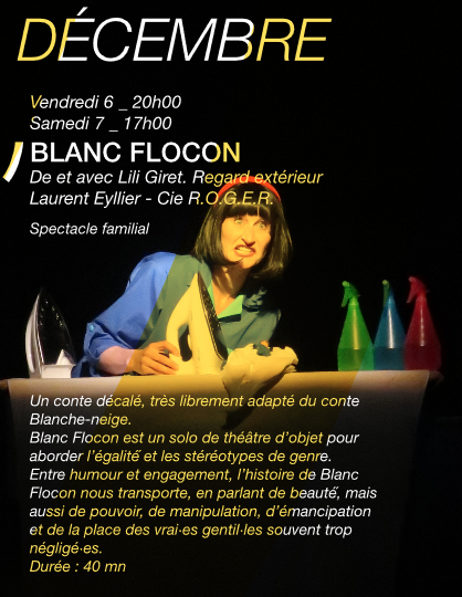 Théâtre : Blanc flocon