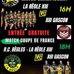 MATCHS DE RUGBY A XIII