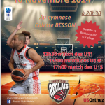 Basket : Week-end de match à domicile