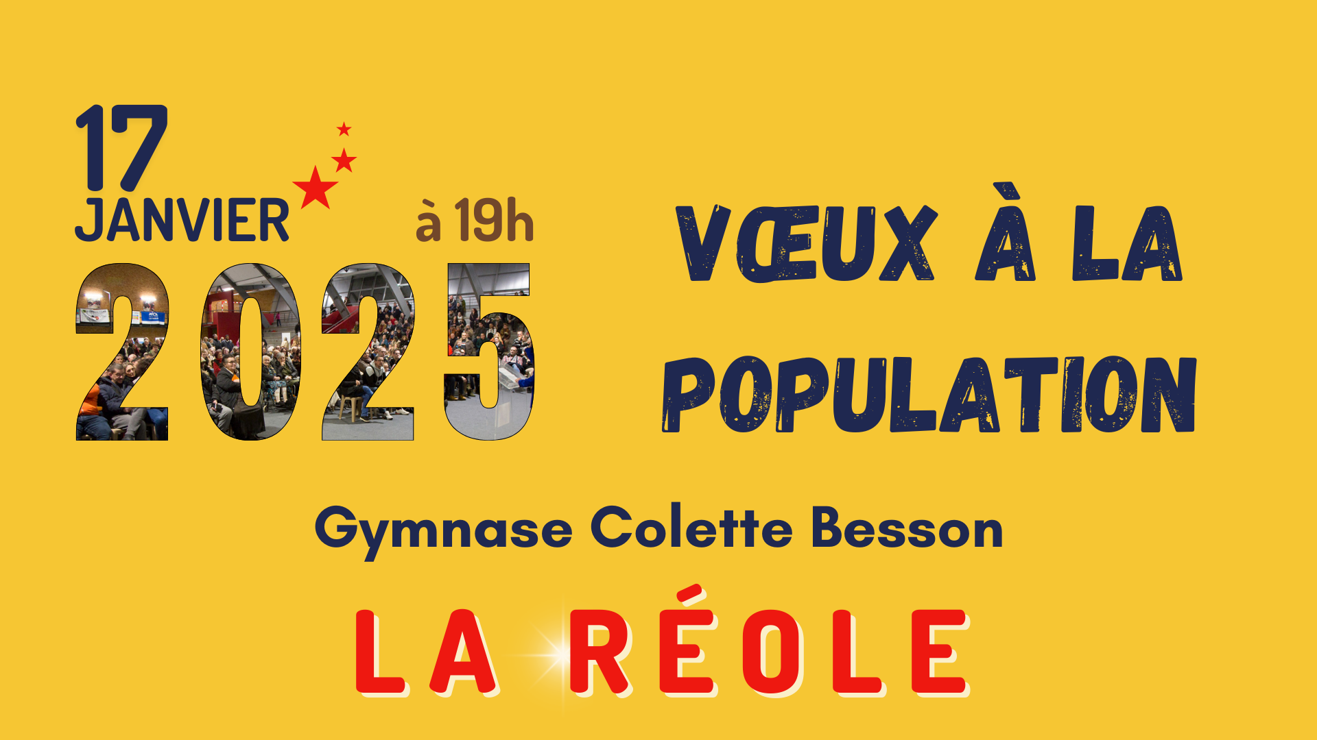 Vœux à la population