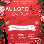 🎅🎄 Le LOTO du Basket spécial Noël arrive ! 🏀🎁