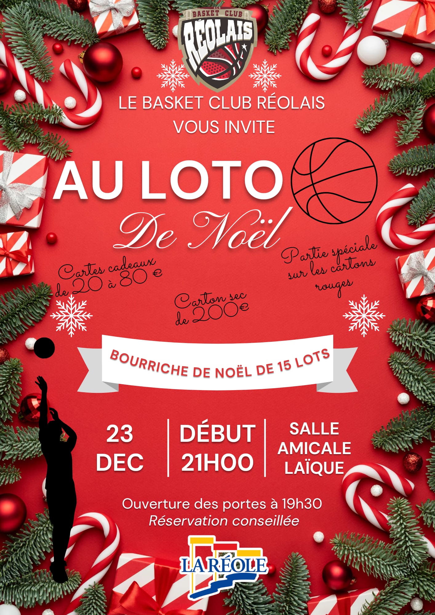 LOTO du Basket spécial Noël