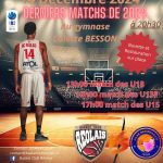 Basket : derniers matchs à domicile avant Noël