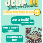 Jeux'Di - Soirée Jeux de Société