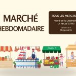 Le petit marché du mercredi à La Réole